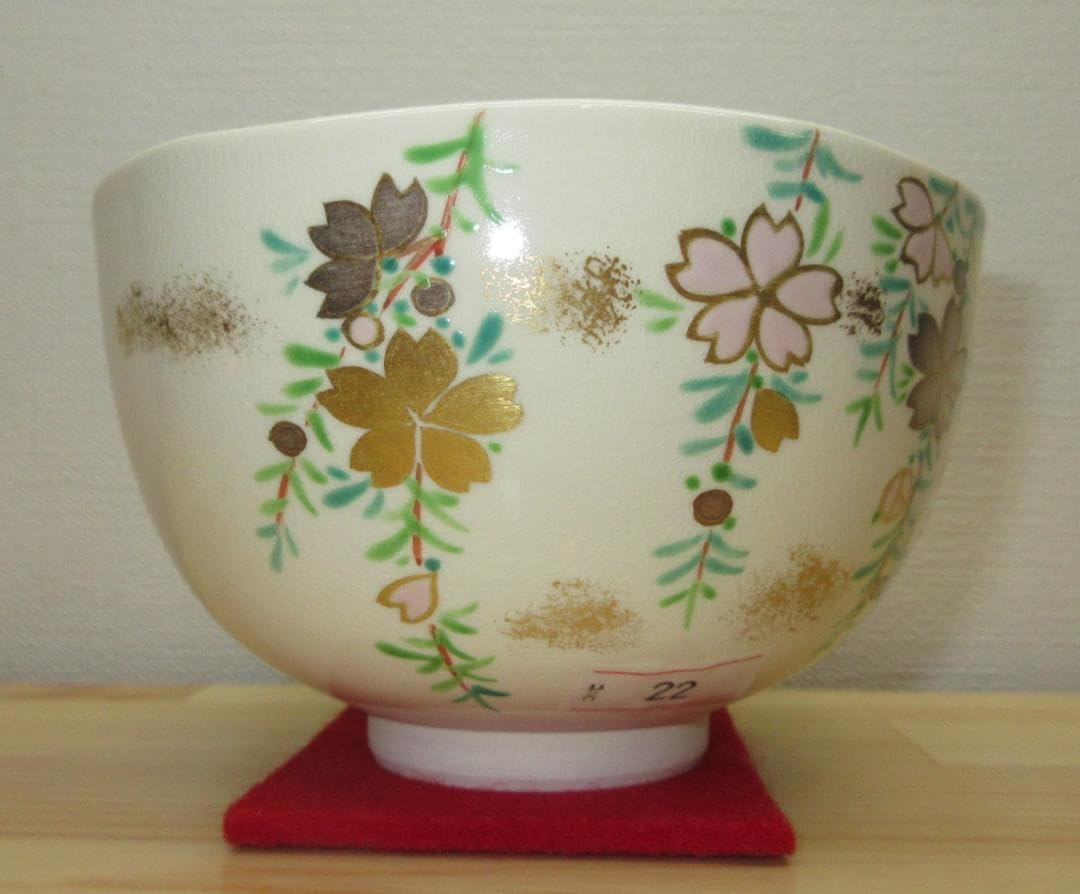 送料込【逢絢亭・新品】茶道具 茶碗 京焼 仁清 枝垂桜の図 文月和香 共箱入り Amazon.co.jp: 込逢絢亭茶道具 茶碗 京焼 仁清 枝垂桜の図 文月和香 共